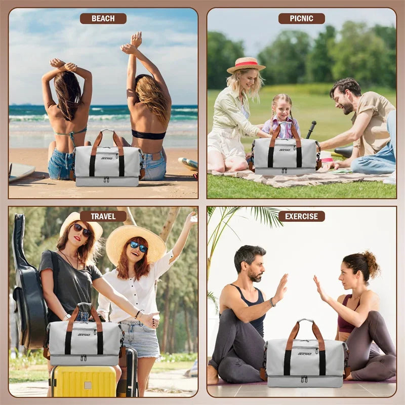 Fashion Travel Bag  Dry And Wet