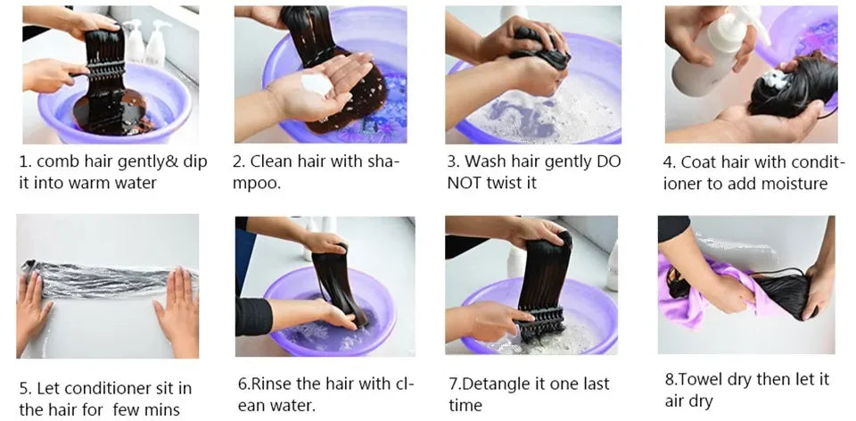 40" Kinky Straight Hair Bundles Virgin Human Hair Weave Bundles 1/3/4 PCS Brazilian Yaki Thick End
