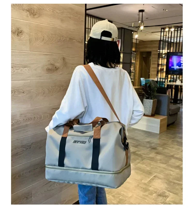 Fashion Travel Bag  Dry And Wet