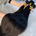 16- 42 Inch Straight Human Hair Bundles Natural Brazilian Virgin Hair 1/3/4 Bundles Hair Extensions Double Weft Wet And Wavy