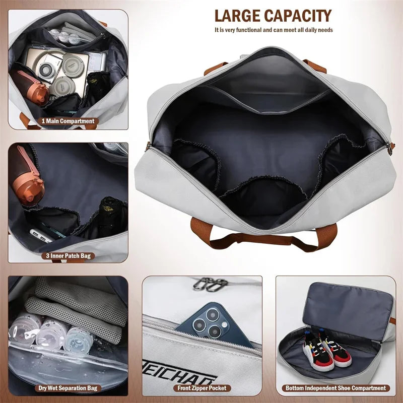 Fashion Travel Bag  Dry And Wet