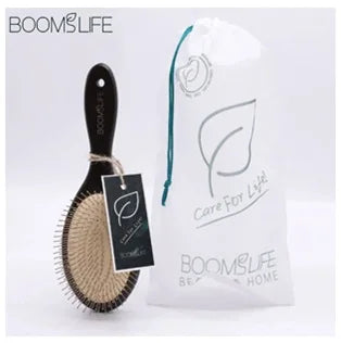 Boar Bristle HairBrush Wood