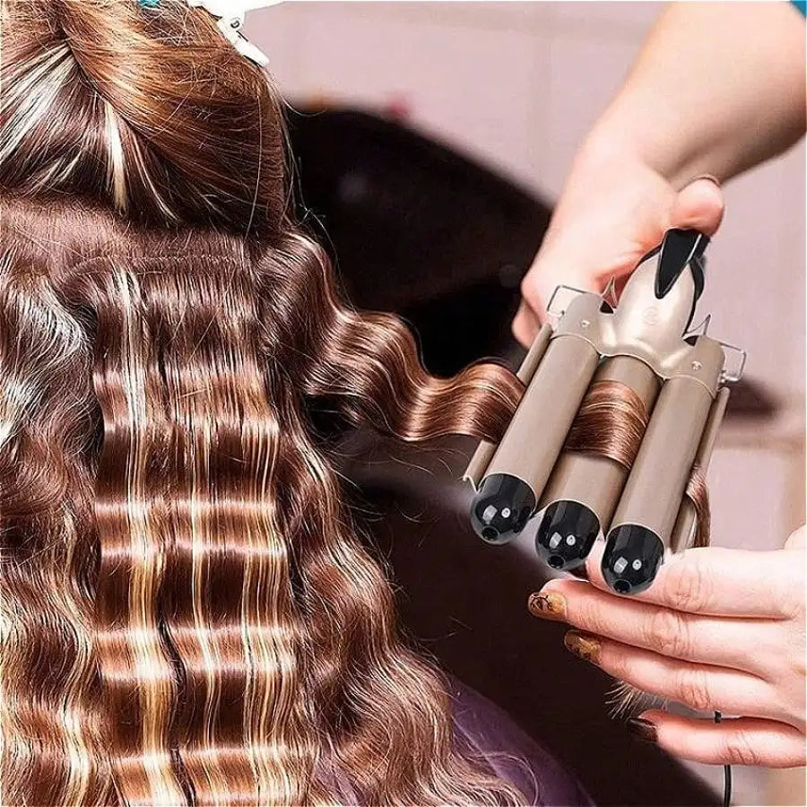 1-Inch 3-Barrel Curling Iron — Ceramic