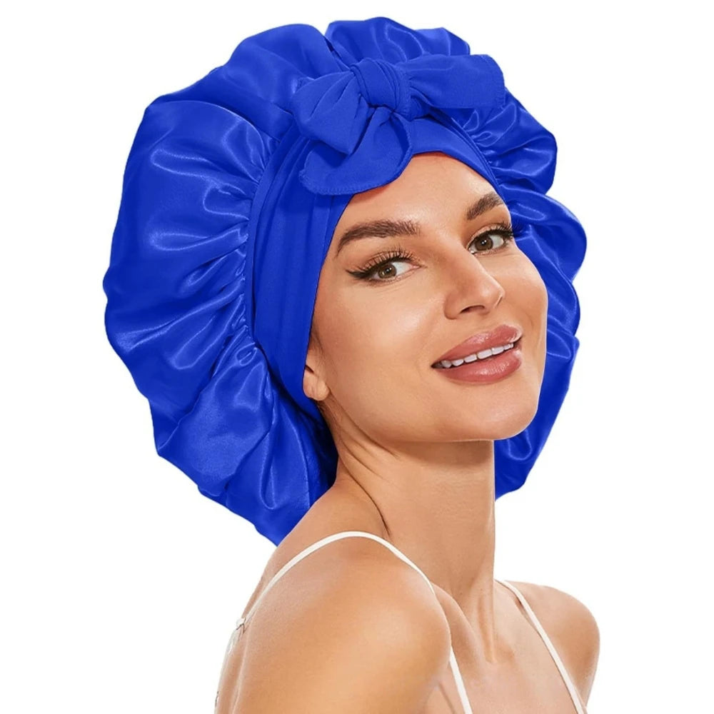 Satin Bonnet Silk Bonnet Adjustable
