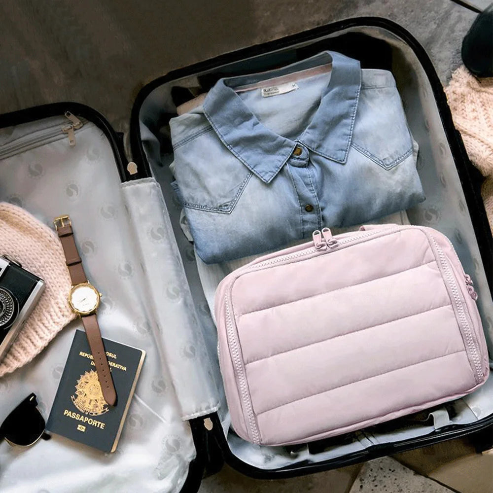 Large Capacity Cosmetic Bag Female Travel Wash Handbag