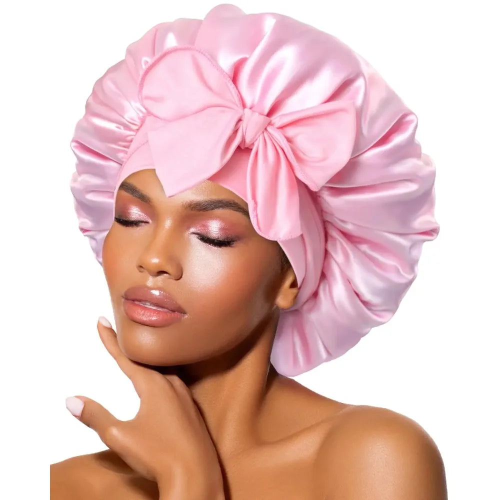 Satin Bonnet Silk Bonnet Adjustable