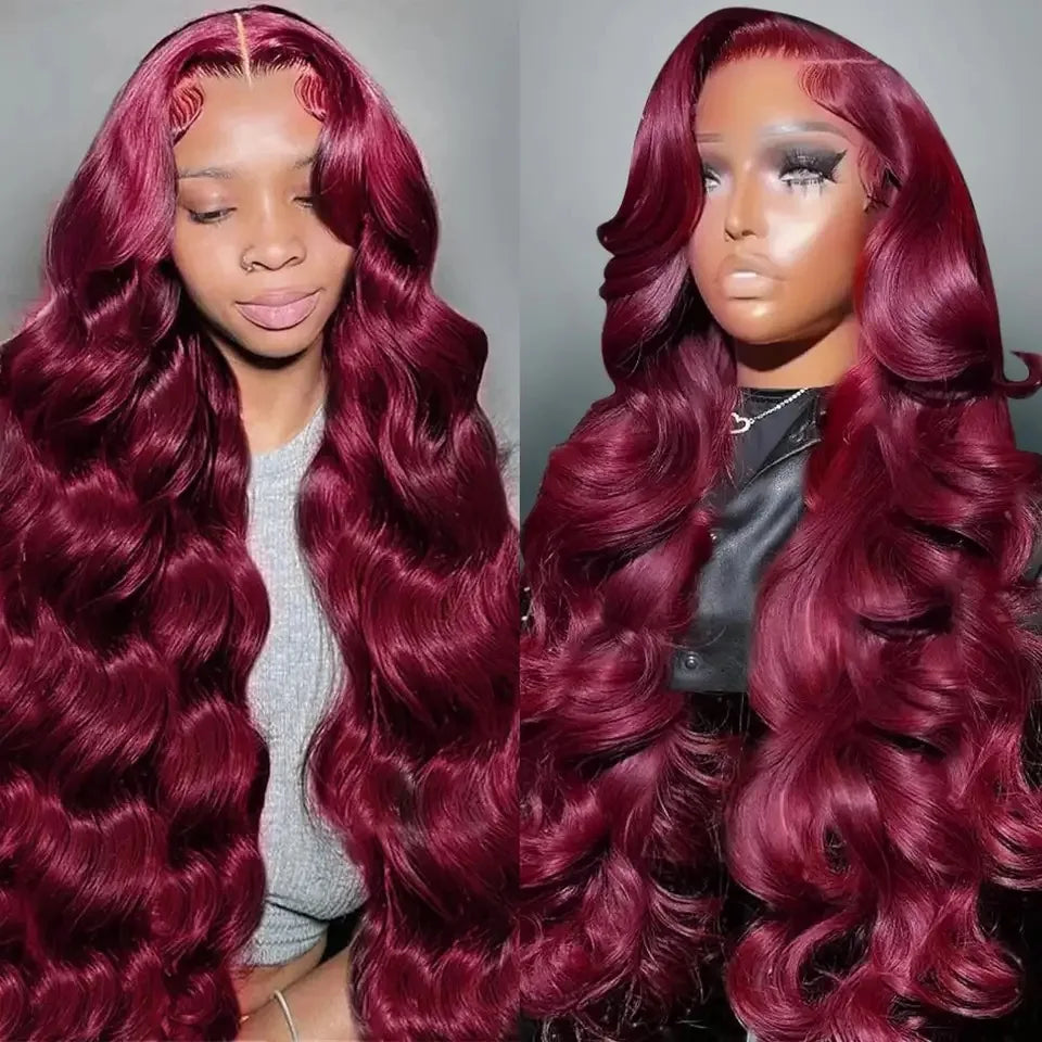 Soft 13X4X1 HD Lace Front Wig Synthetic Body Wave Prepluck Hairline Glueless Wigs