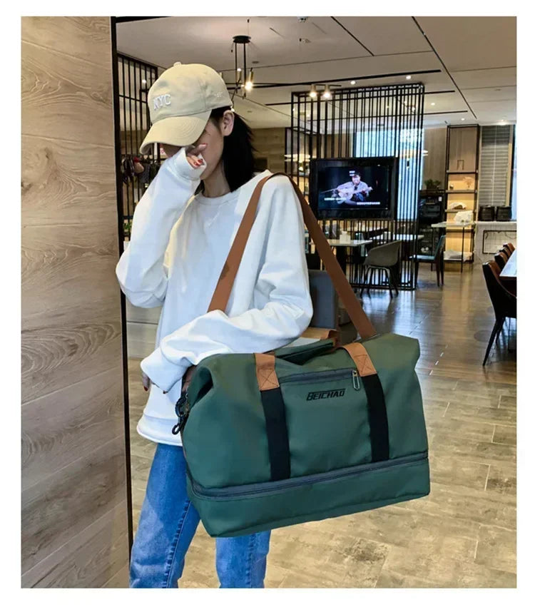 Fashion Travel Bag  Dry And Wet