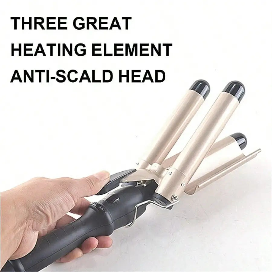 1-Inch 3-Barrel Curling Iron — Ceramic