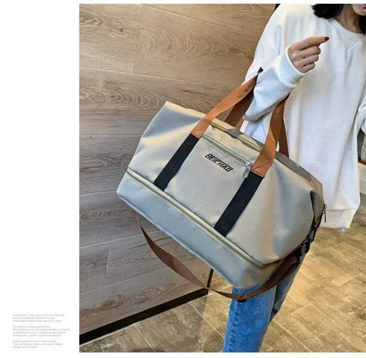 Fashion Travel Bag  Dry And Wet