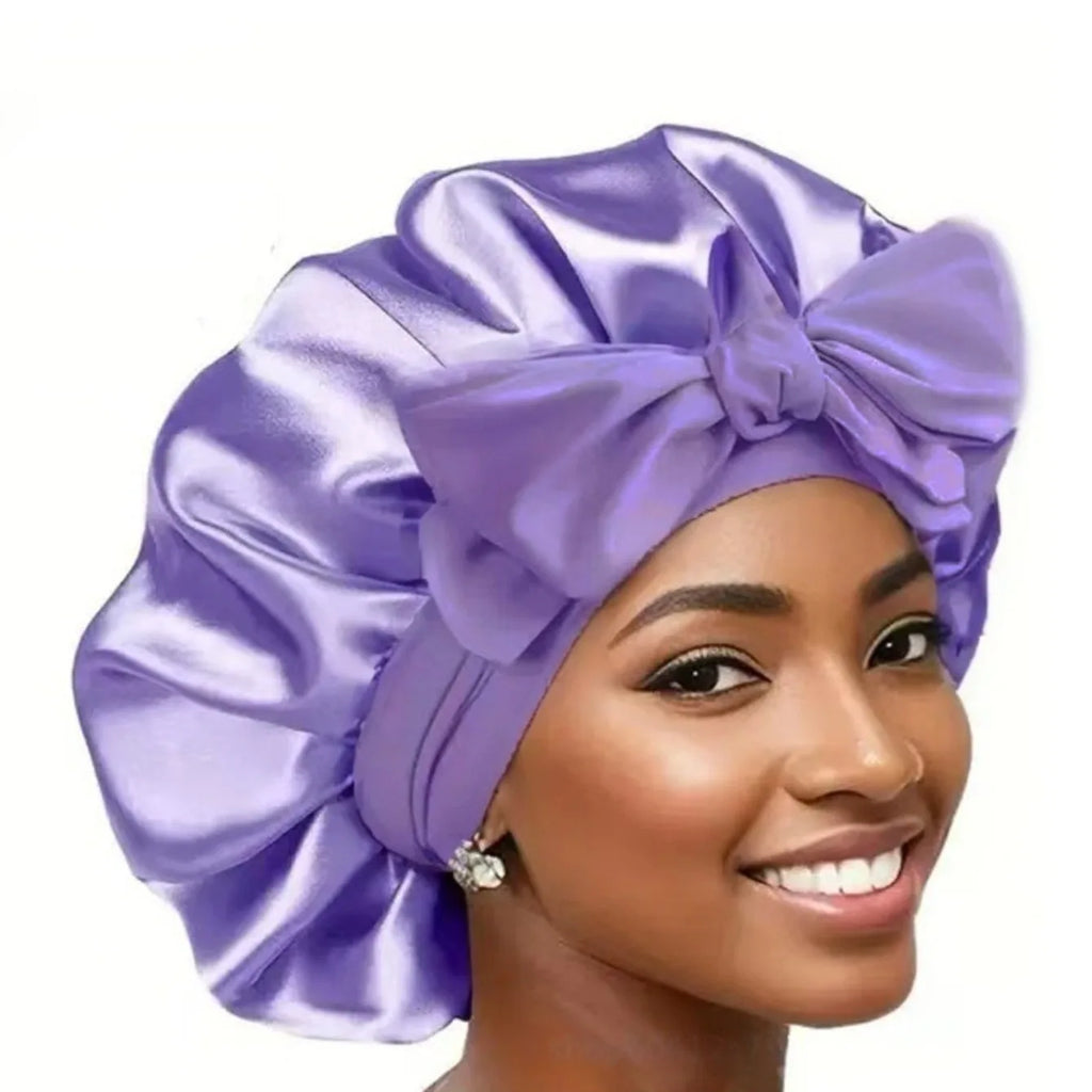Satin Bonnet Silk Bonnet Adjustable
