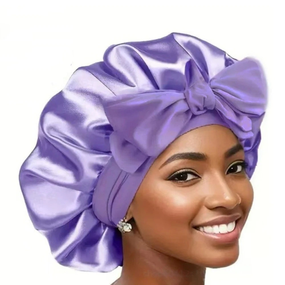 Satin Bonnet Silk Bonnet Adjustable